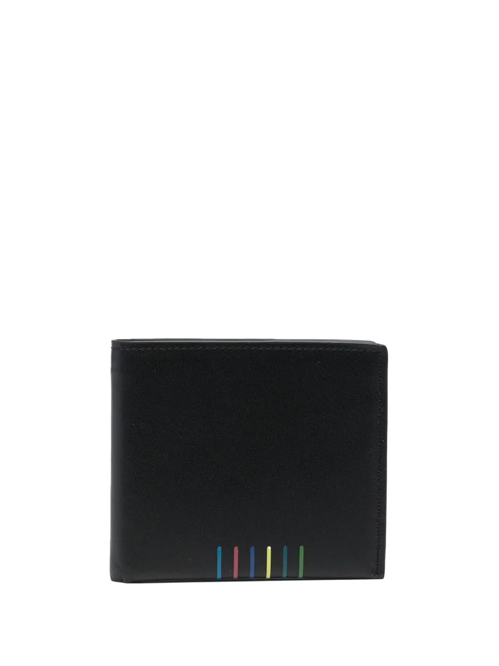 

PS Paul Smith stripe-detail bi-fold wallet - Black