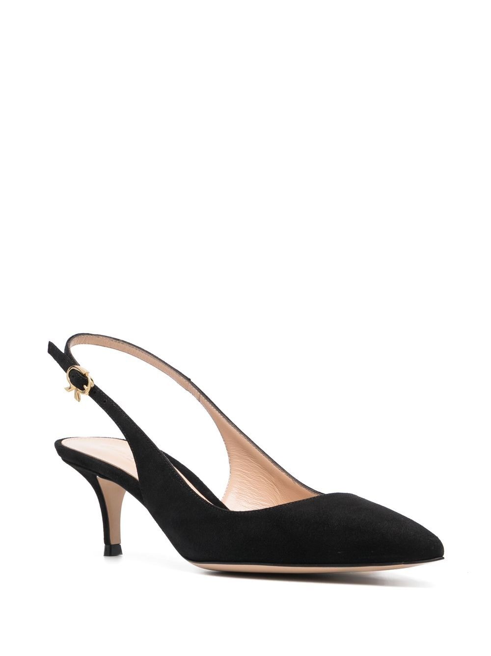 Image 2 of Gianvito Rossi pointed-toe slingback pumps