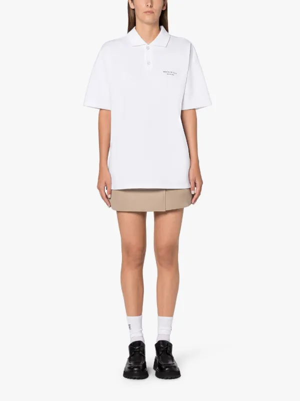 RAIN X SHINE White Polo Shirt
