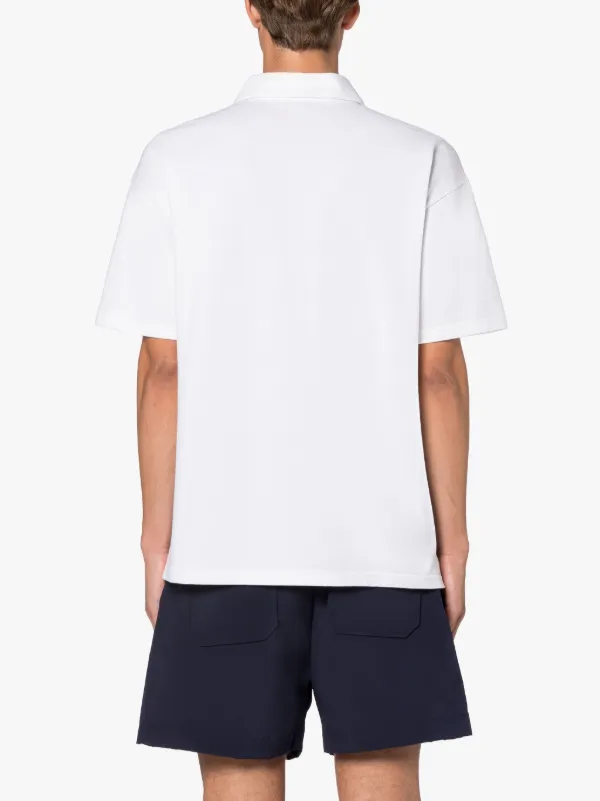 RAIN X SHINE White Polo Shirt