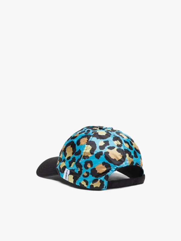 TIPPING Blue Leopard Nylon Baseball Cap