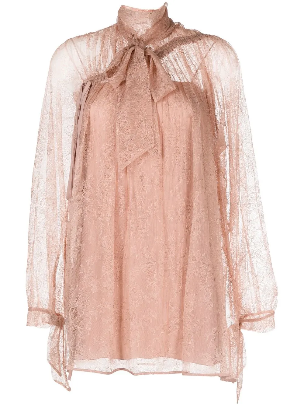 

Nº21 laced mini dress - Pink