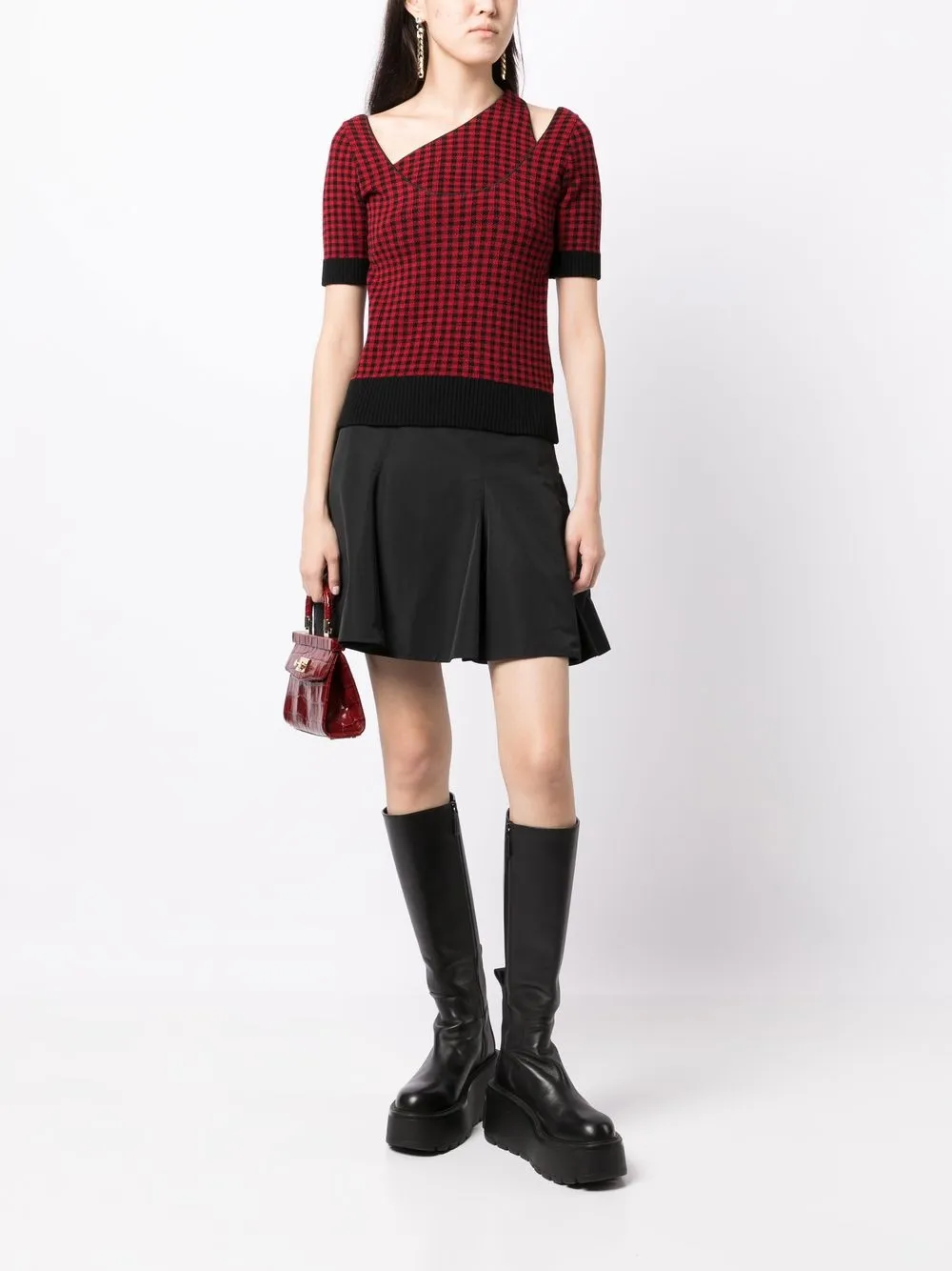 Nº21 Asymmetrische top - Rood
