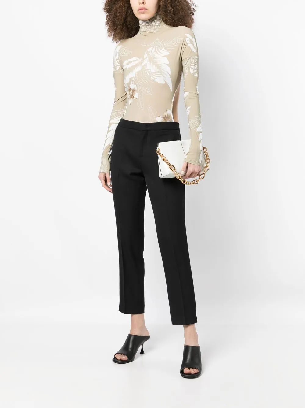 Nº21 Romper met print - Groen