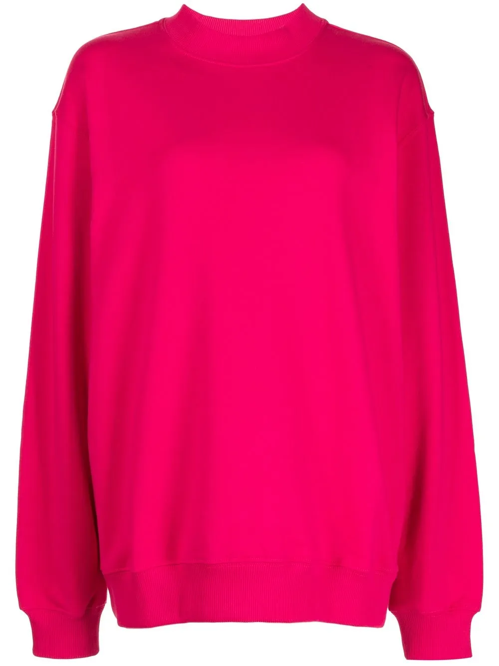 

MSGM sudadera con logo estampado - Rosado