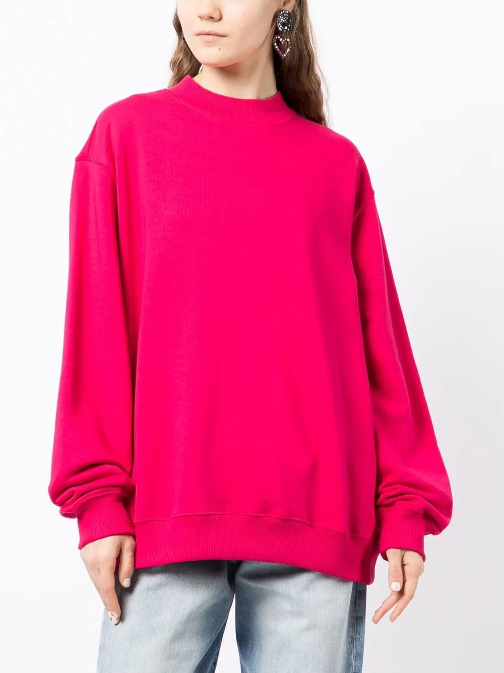 MSGM Sweater met logoprint Roze