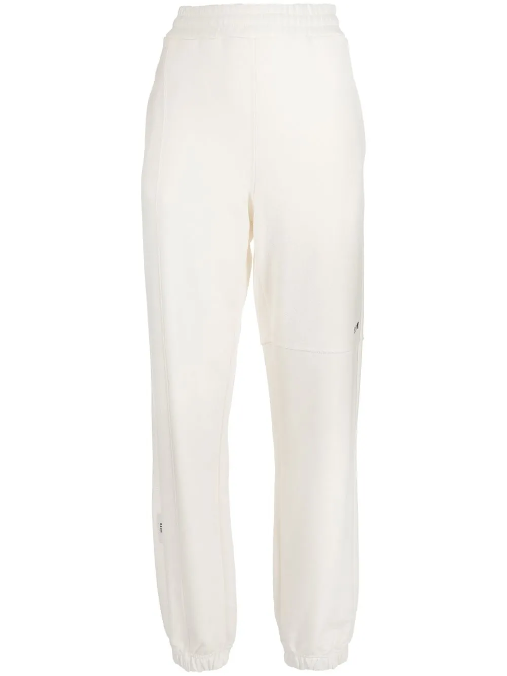 

MSGM logo-patch track pants - White