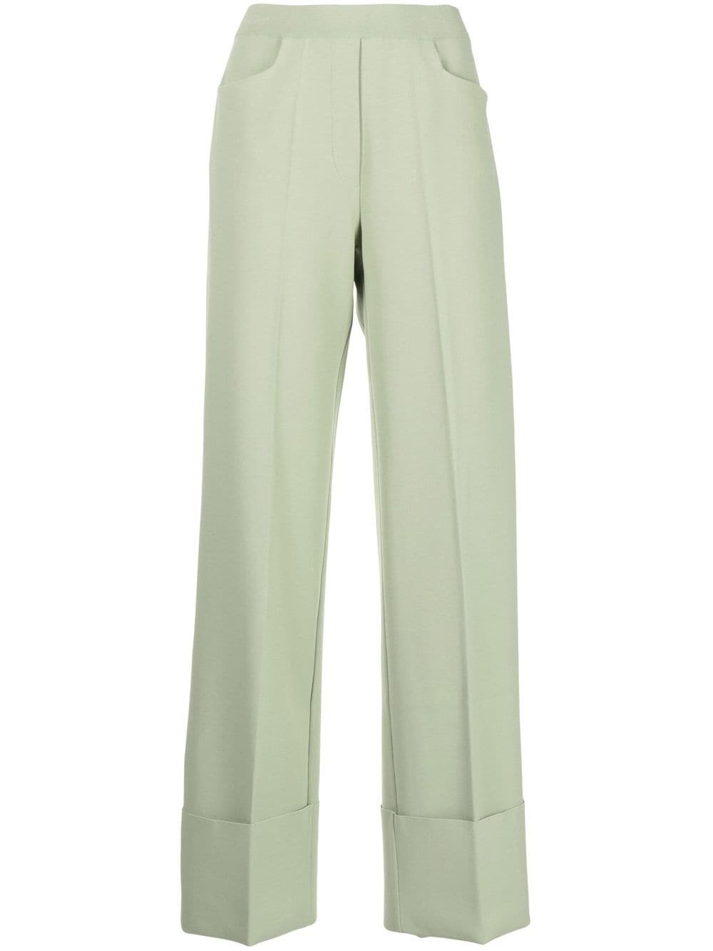 MRZ Turn-Up straight-leg Trousers - Farfetch