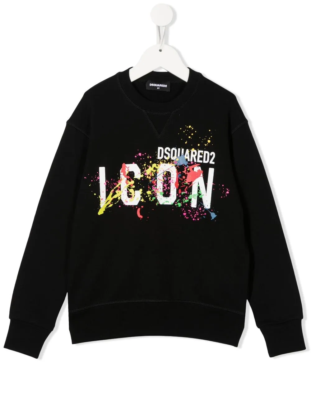 

Dsquared2 Kids sudadera Icon - Negro