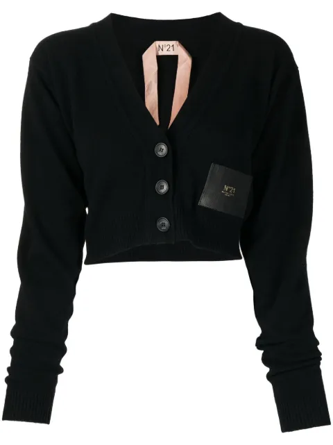 Nº21 Knit Cropped Cardigan - Farfetch