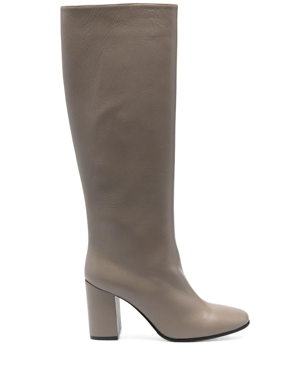 

Société Anonyme mid-calf length leather boots - Neutrals