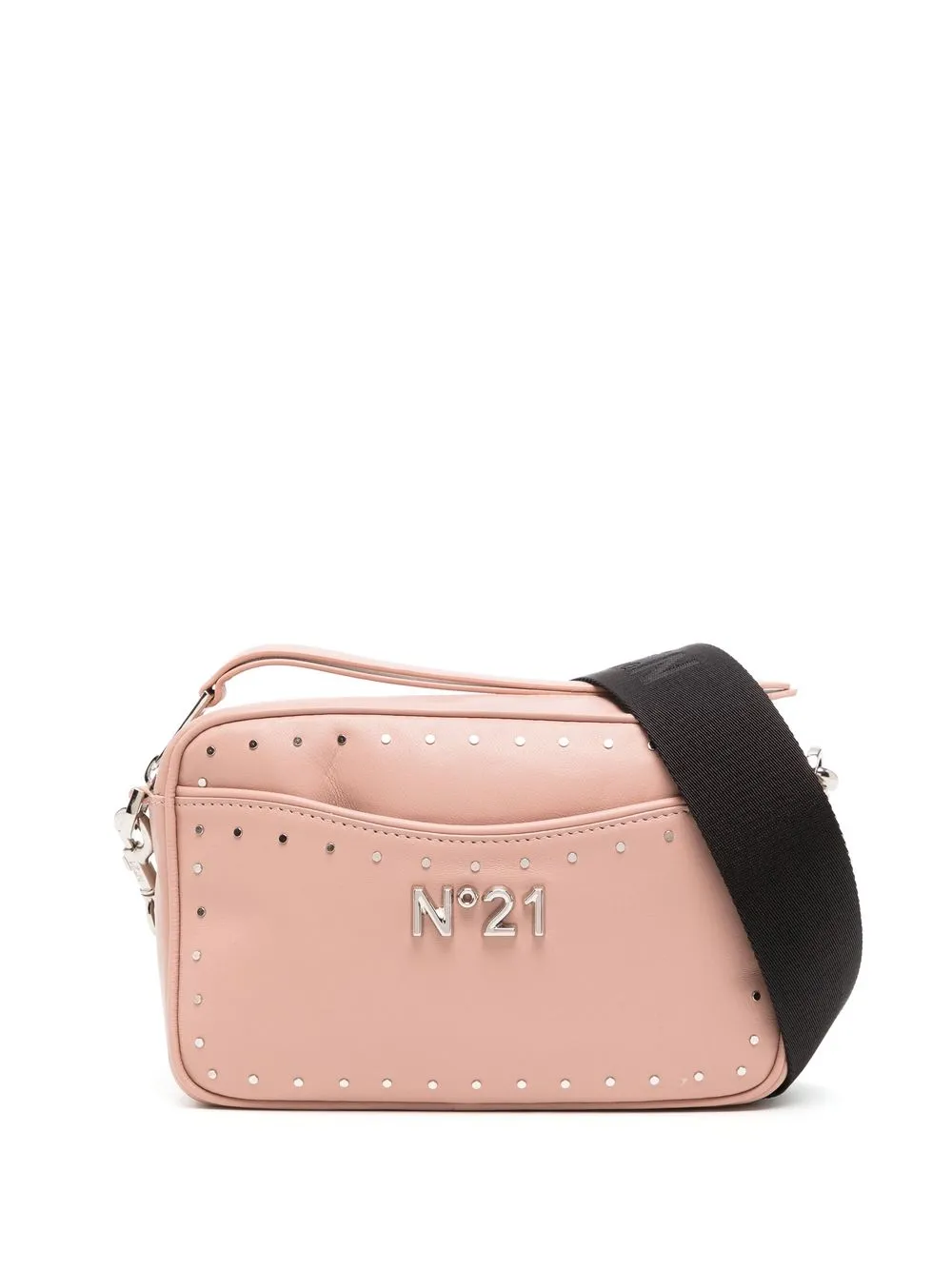 

Nº21 logo-embellished camera bag - Pink