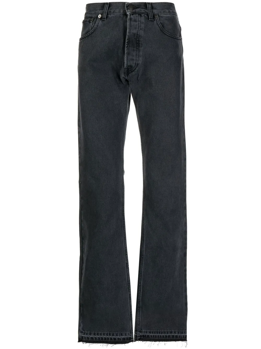 

Nº21 straight-leg denim jeans - Negro