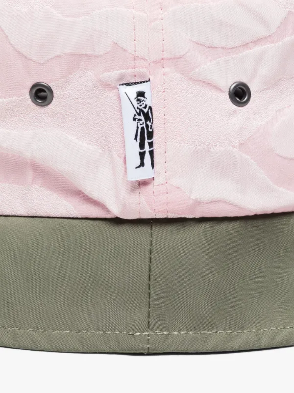 PELTING Pink Camo Nylon Bucket Hat