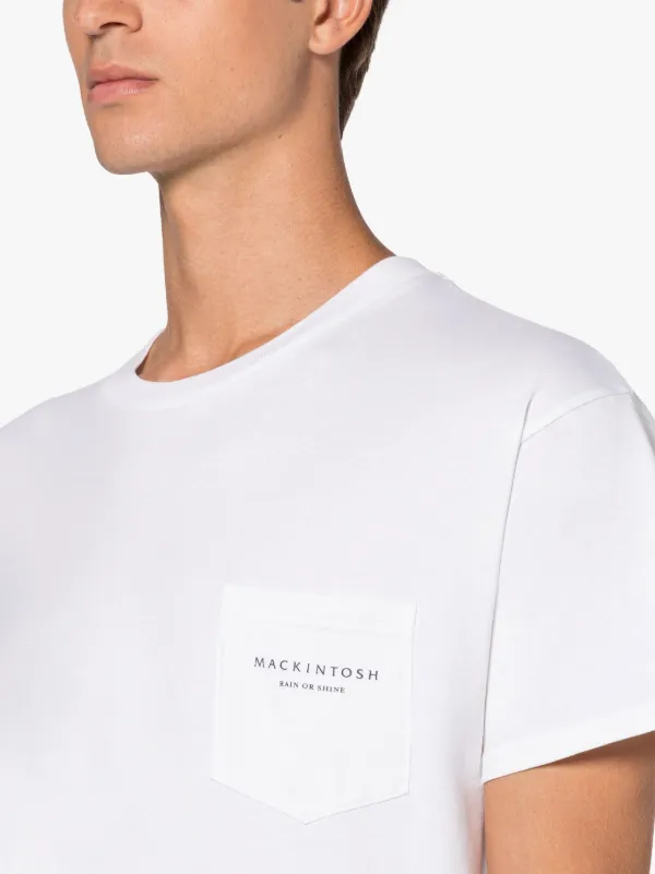 RAIN X SHINE White Pocket T-Shirt