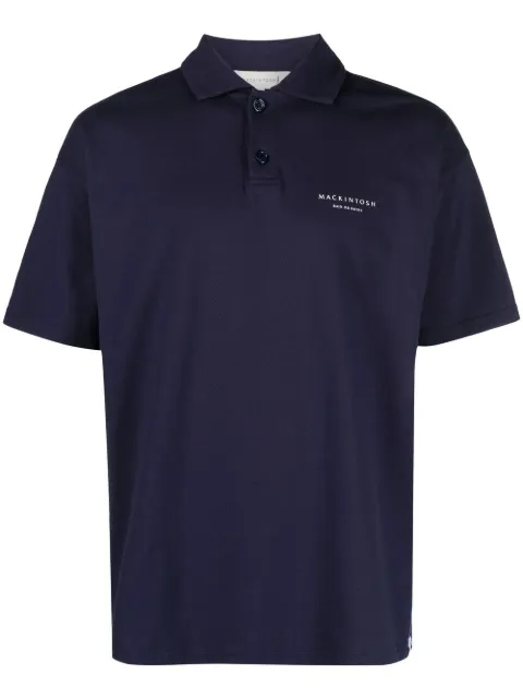 Mackintosh RAIN SHINE logo-print polo shirt