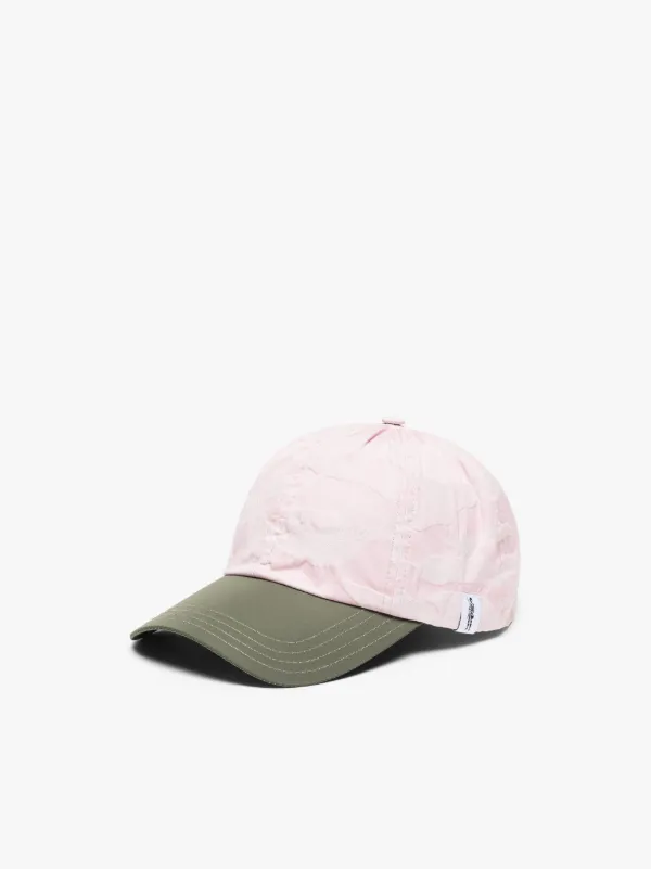 TIPPING Pink Camo Nylon Baseball Cap