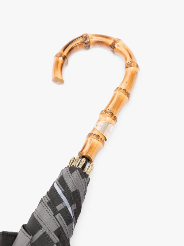 HERIOT Check Stick Umbrella
