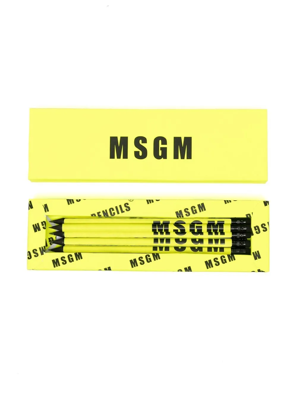 

MSGM logo-print pencil set (set of five) - Black