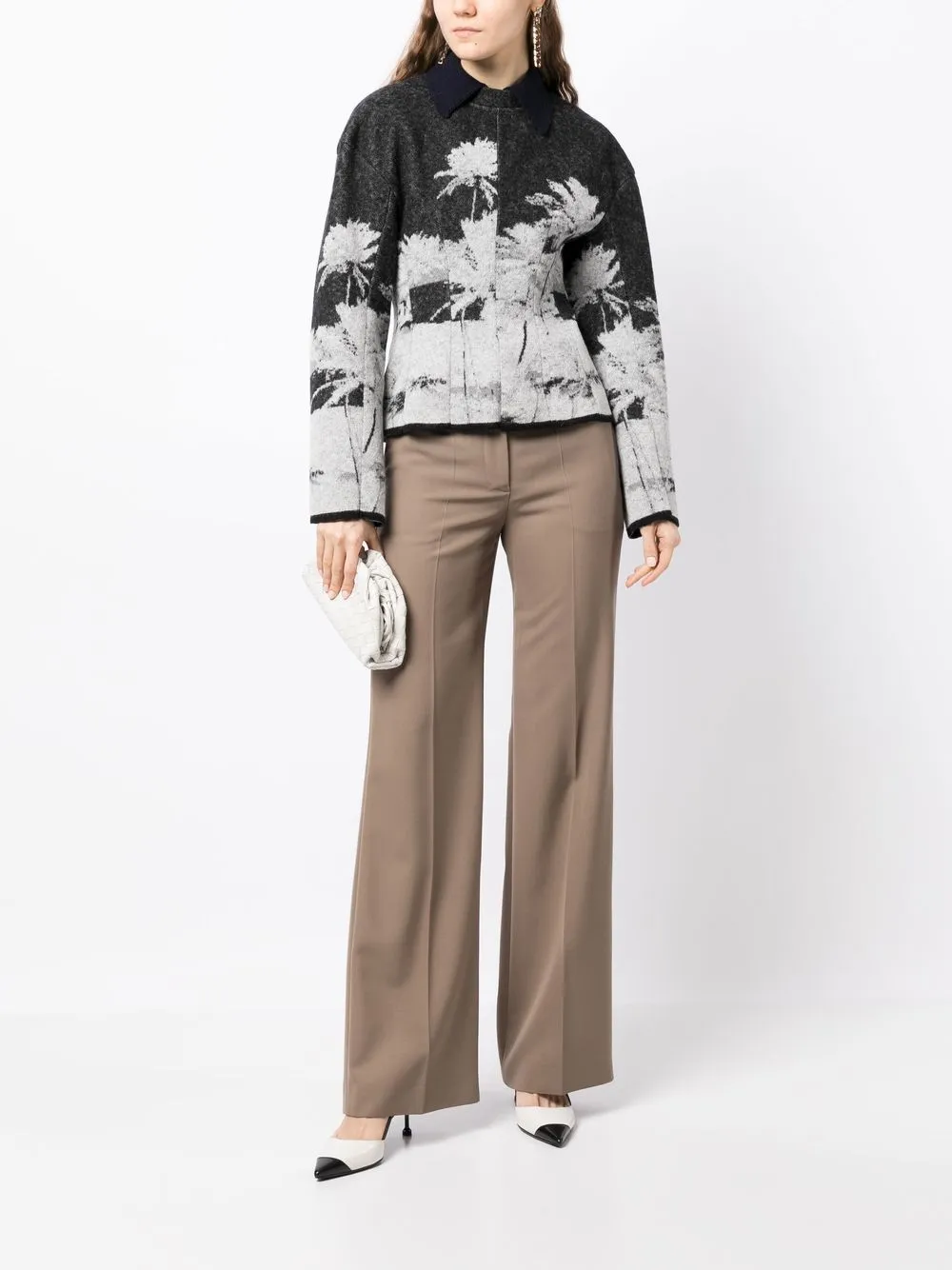 Nº21 インターシャニット セーター - Farfetch