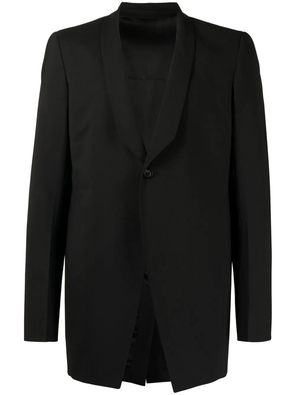 

Rick Owens blazer Strobe Walrus - Negro