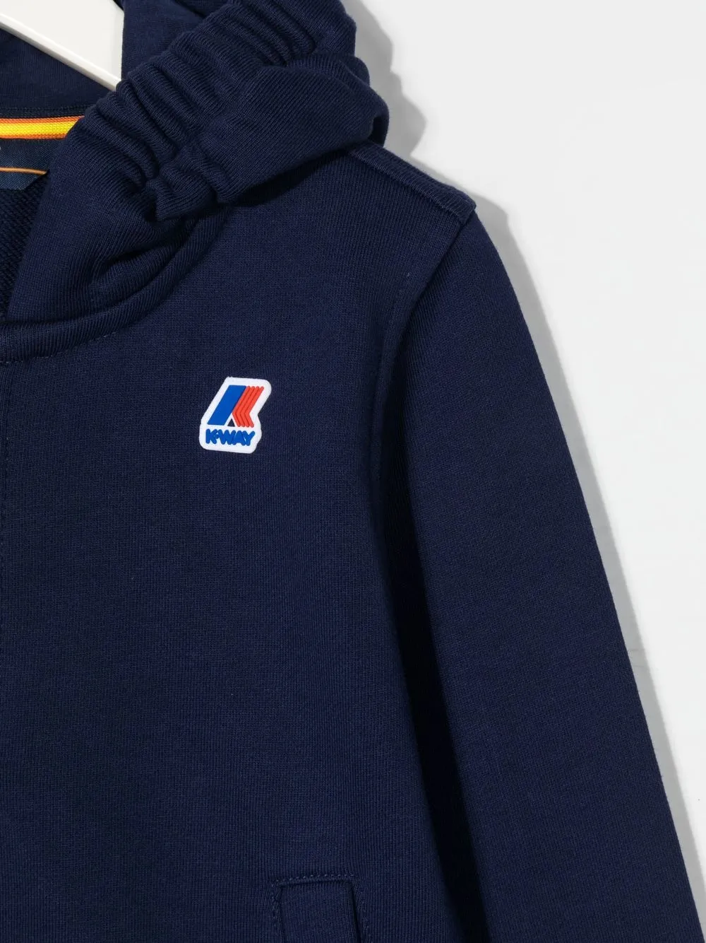  K Way Bomberjacke Mit Logo   Blau 