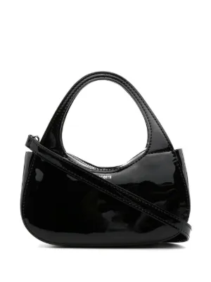 Borsa con manico Swipe mini Nero Farfetch Donna Accessori Borse Borse stile vintage 