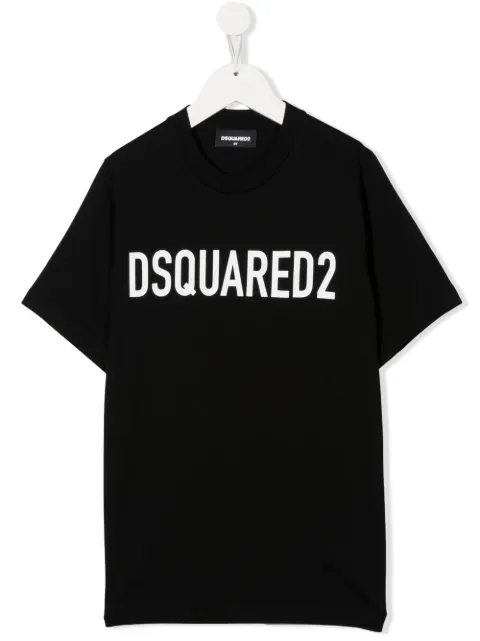 DSQUARED2 KIDS logo-print crew-neck T-shirt