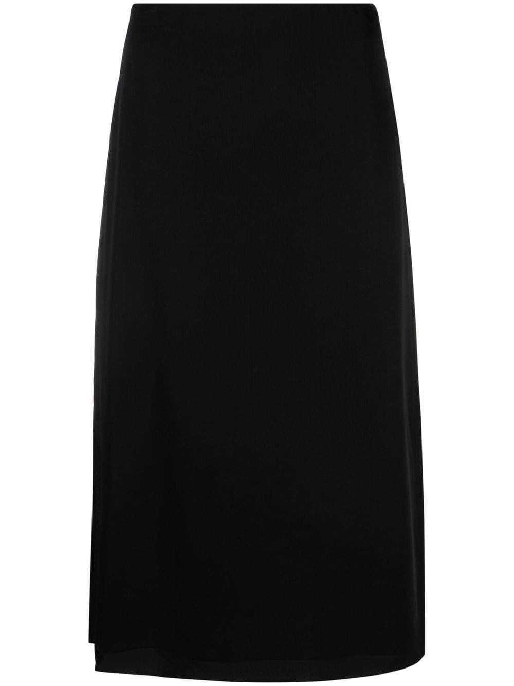 Theory Side slit-detail Mid Skirt - Farfetch