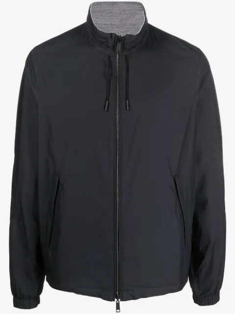 Zegna reversible zip-up sports jacket