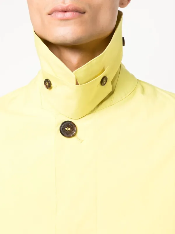 Mackintosh Newington Aラインコート | イエロー | FARFETCH JP