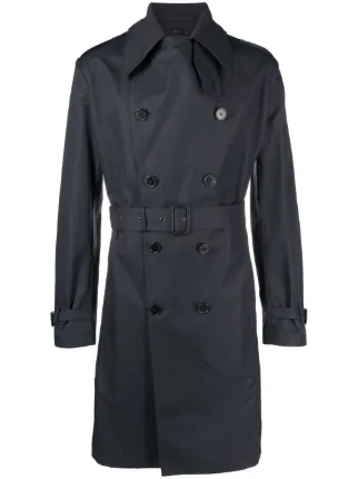 最終価格 MACKINTOSH トレンチコート ネイビー 38 スコットランド製