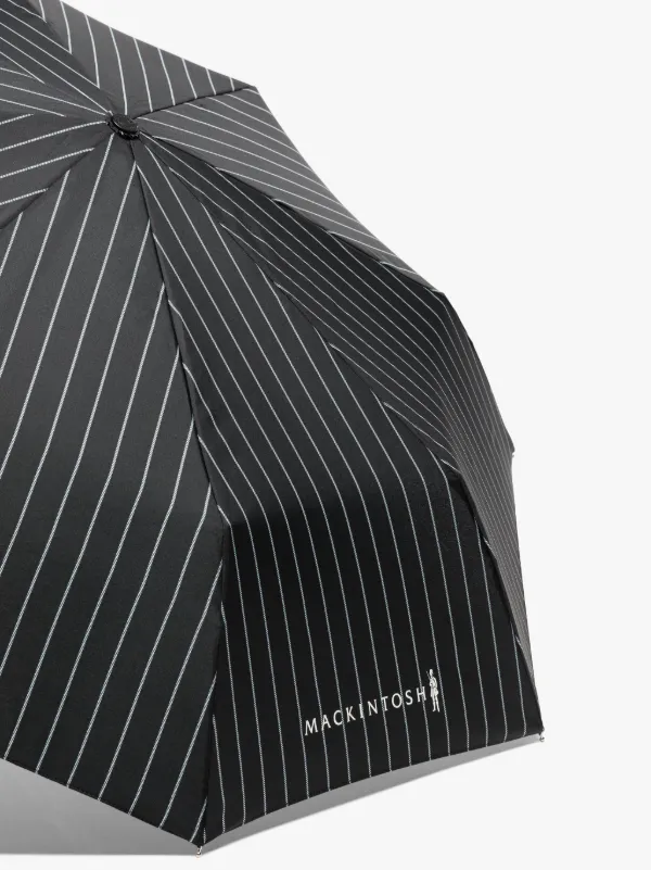 AYR Black & White Stripe Automatic Telescopic Umbrella