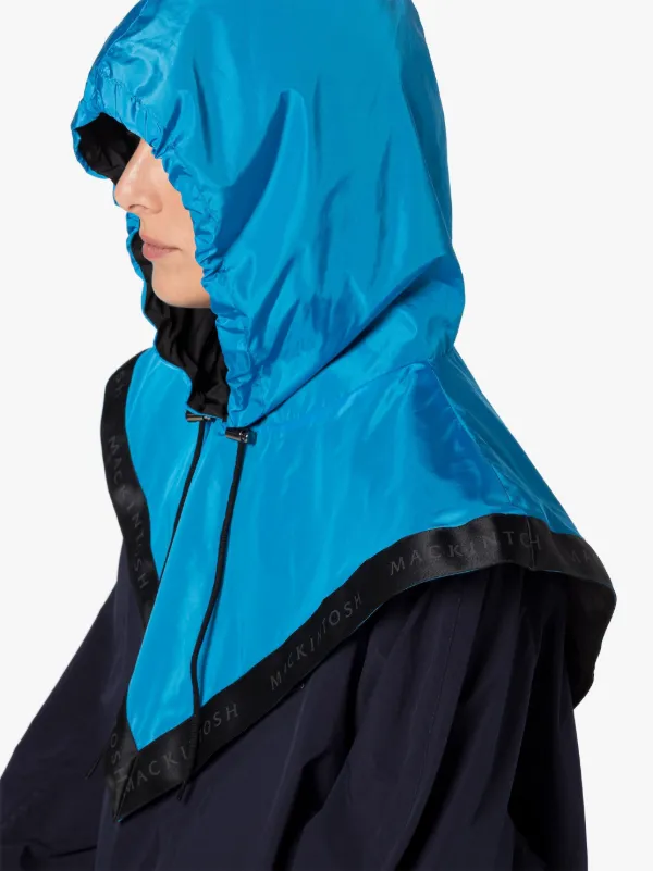 CASEY Pop Blue Nylon Hood