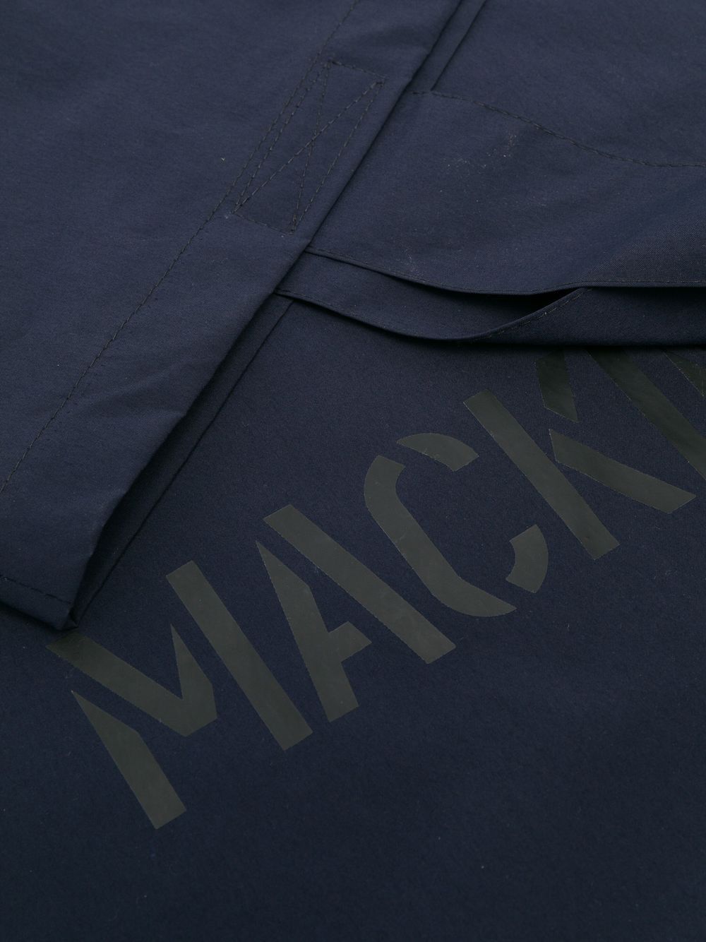 Shop Mackintosh Empoli Oversize Tote Bag In Blue