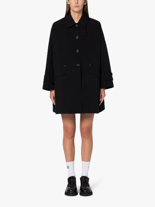 Humbie Black ECO DRY Overcoat