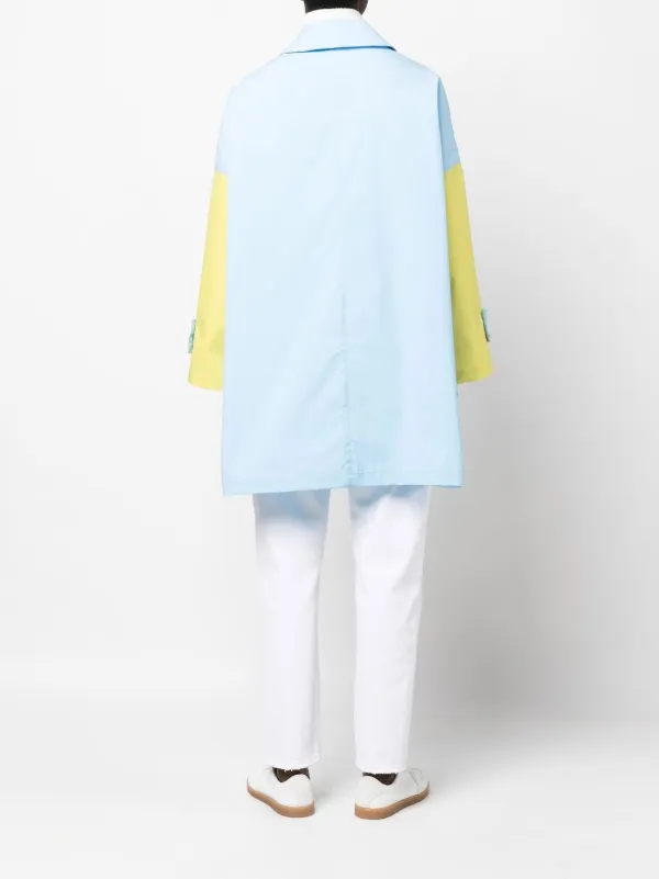 Mackintosh Humbie Aラインコート | ブルー | FARFETCH JP