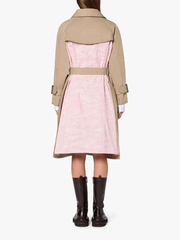 Maretta Fawn RAINTEC Cotton Contrast Overcoat