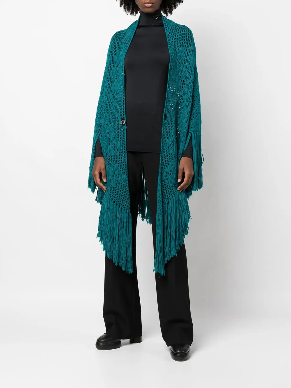 Mackintosh Gehaakte sjaal - Blauw