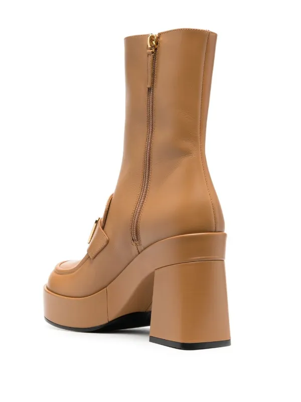 Versace Medusa Biggie Platform Boots Farfetch