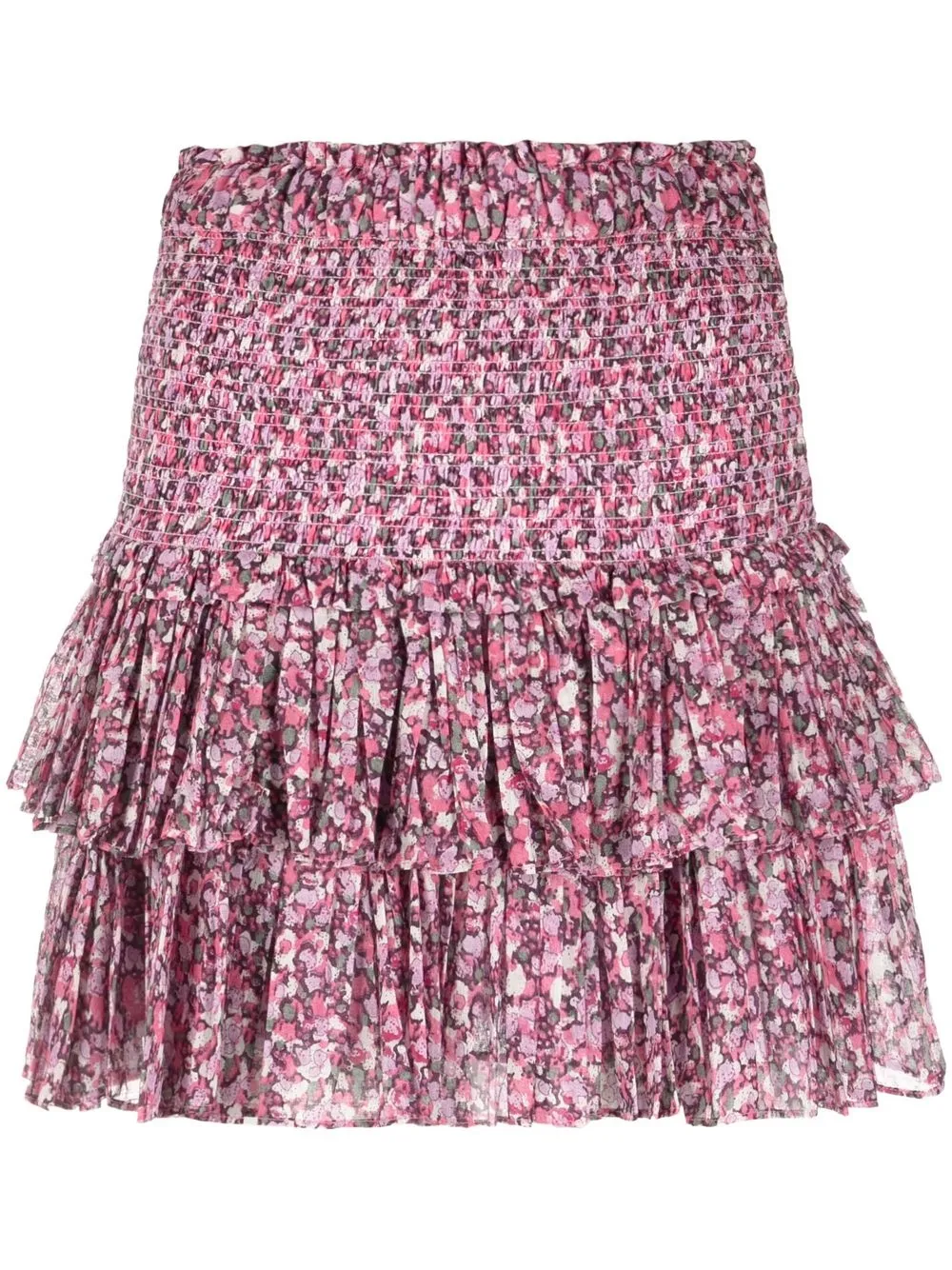 

Isabel Marant Étoile Naomi floral-print skirt - Pink