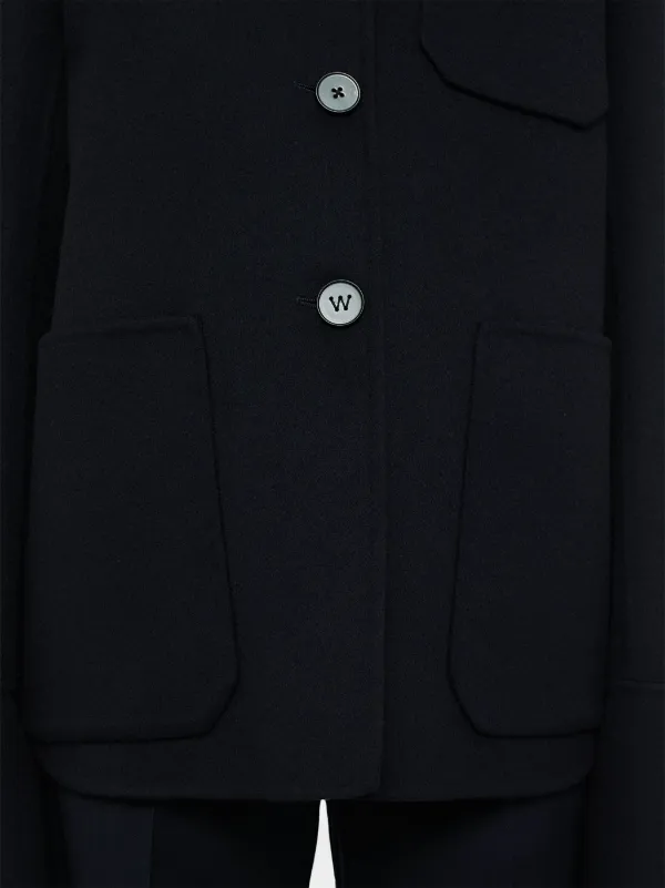 Jil Sander カシミア シャツジャケット | ブルー | FARFETCH JP