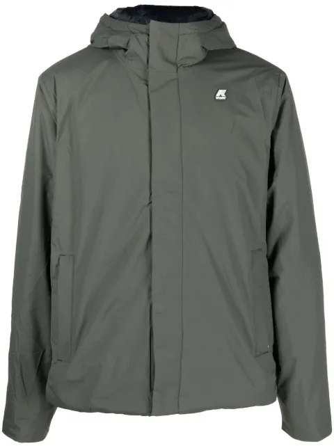 K-Way logo-detail windbreaker jacket