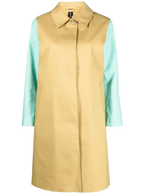 Manteau à design colour block - Mackintosh - Modalova