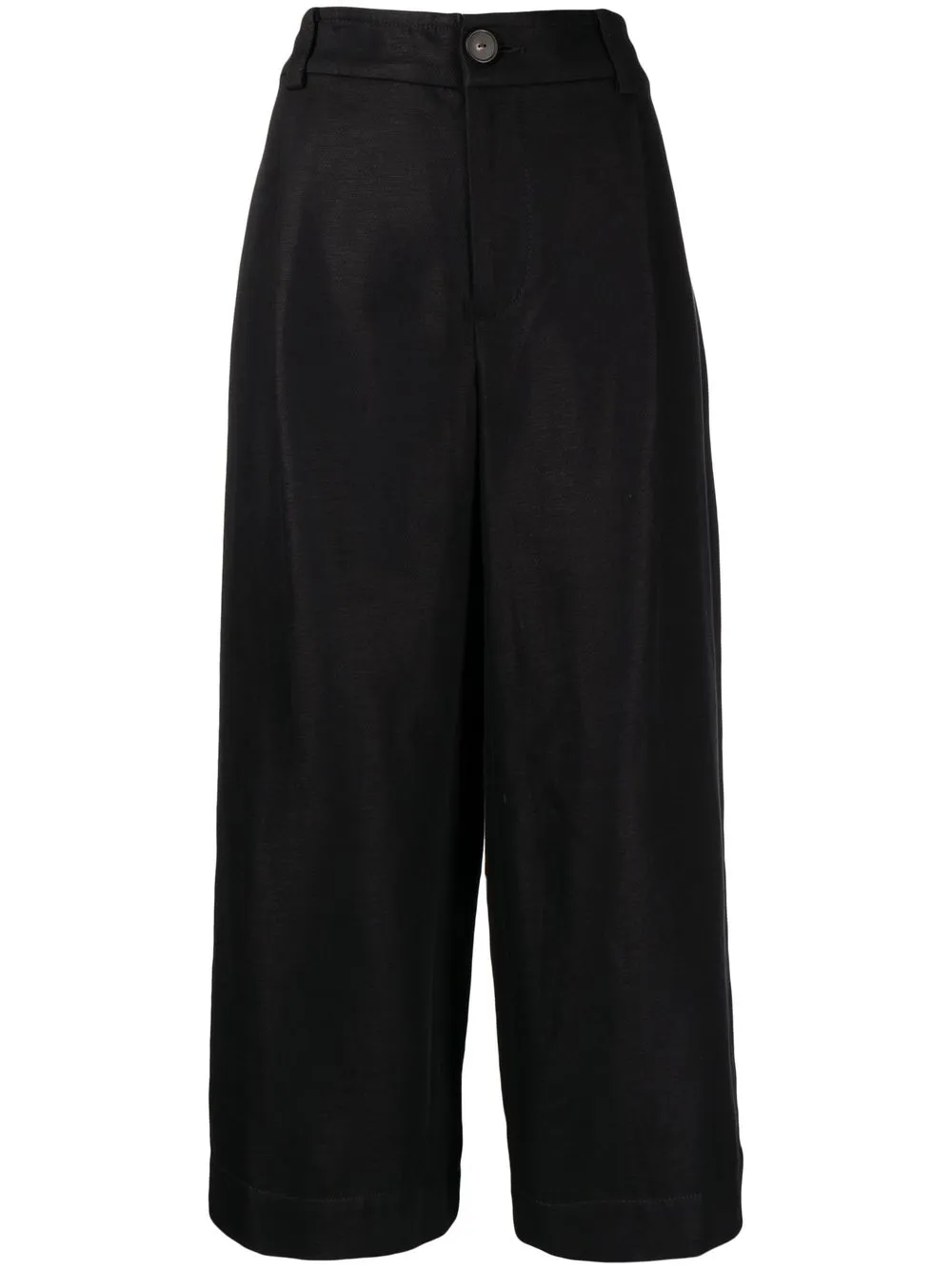 

Vince pantalones capri con pinzas - Negro