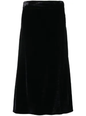 Femme Vêtements Jil Sander Femme Jupes Jil Sander Femme Jupes mi-longues  Jil Sander Femme L/XL, T4 Jupes mi-longues  Jil Sander Femme noir Jupe mi-longue JIL SANDER 42 