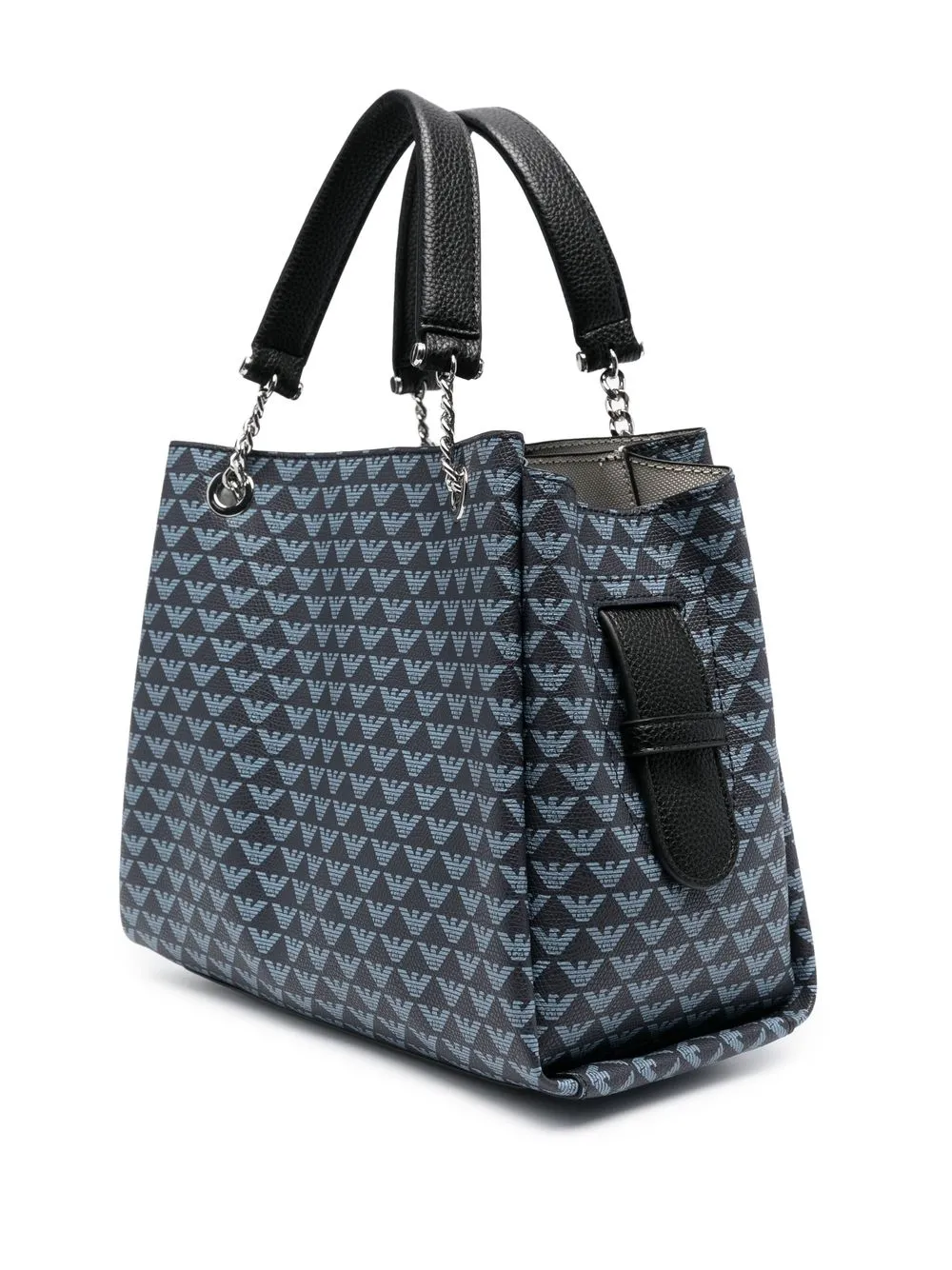 image 3 of emporio armani 经典logo印花托特包