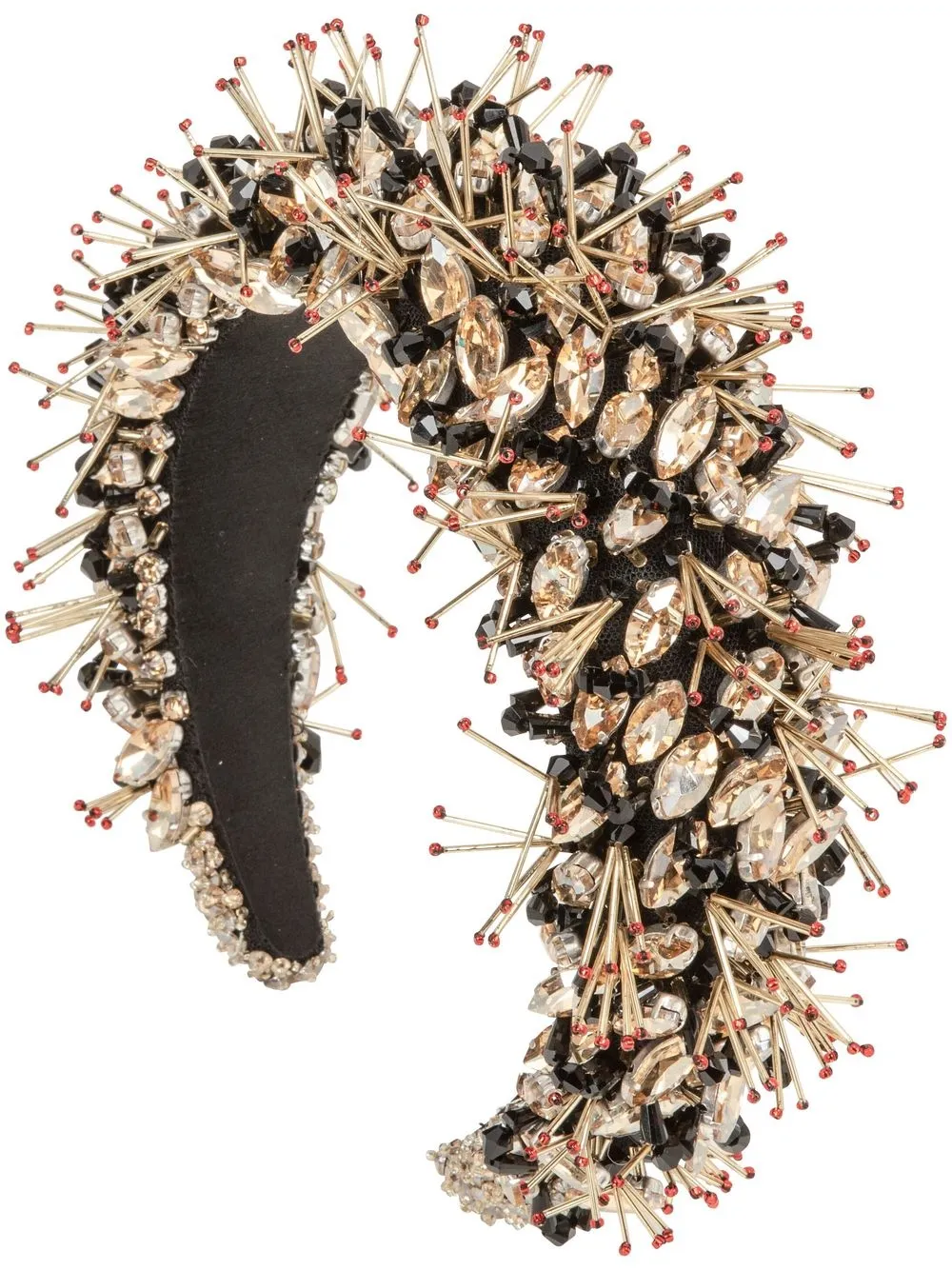 

Jennifer Behr Zya beaded headband - Black