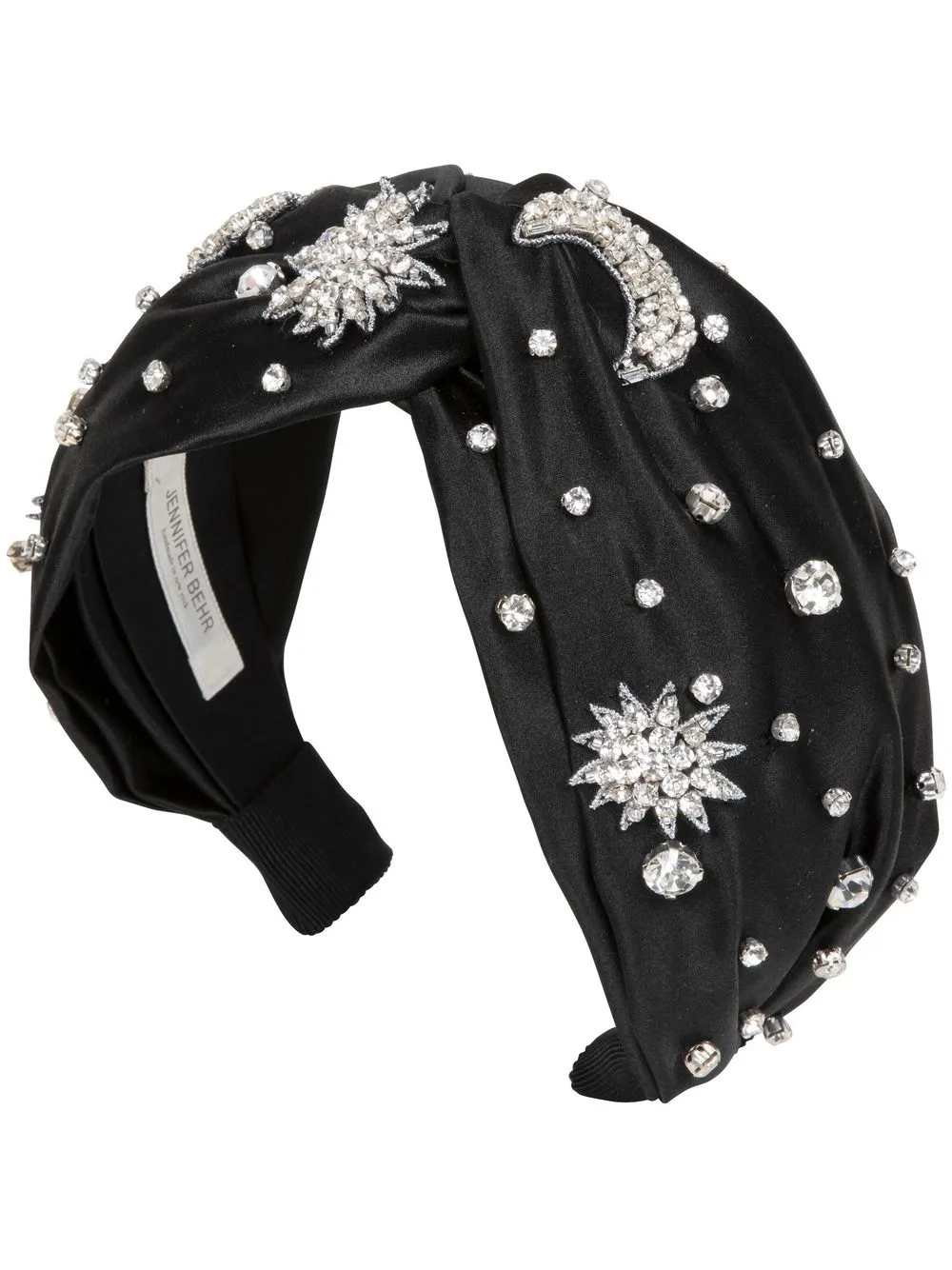 

Jennifer Behr Orion crystal-embellished hair band - Black