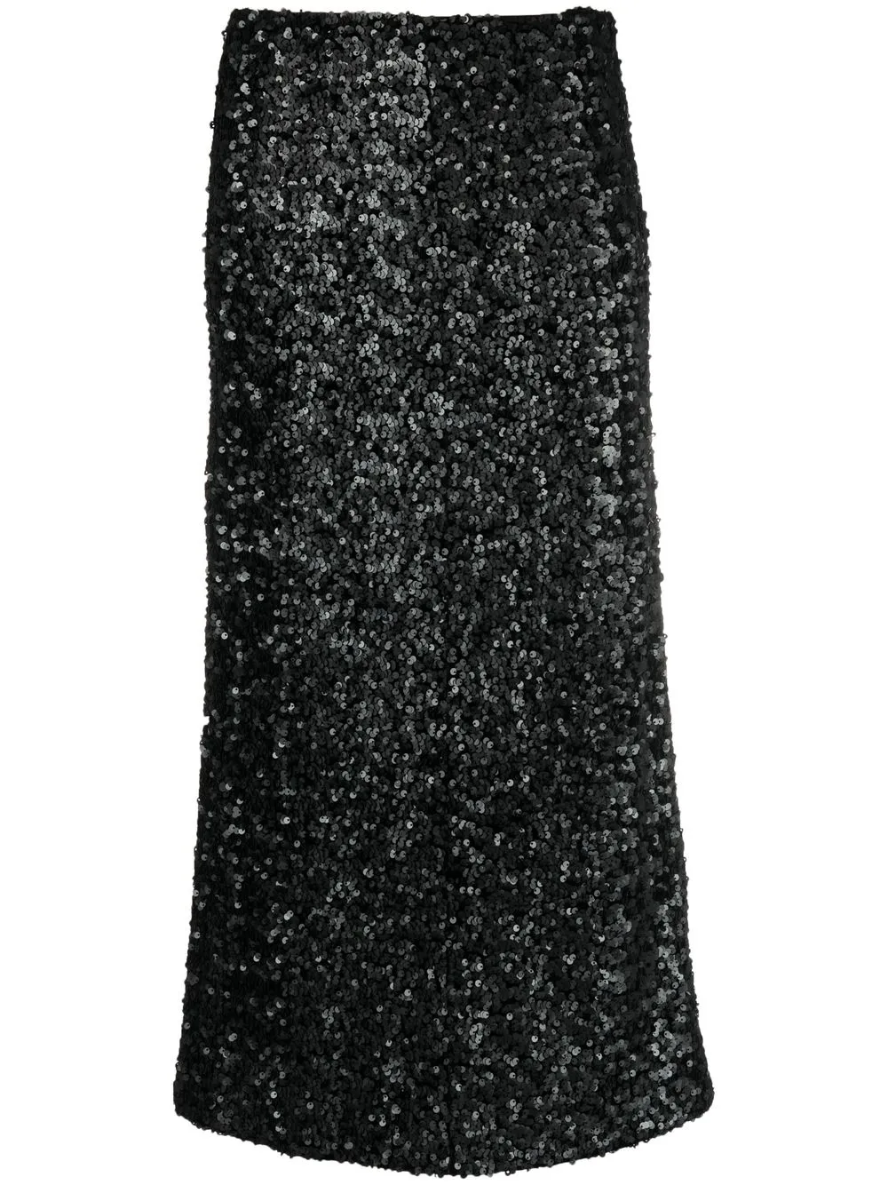 

Dorothee Schumacher falda midi frucido - Gris